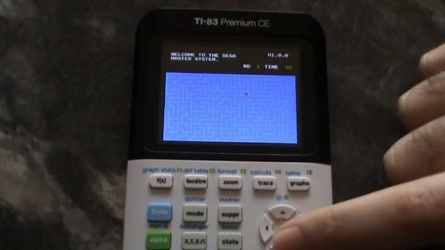 TI-83 Premium CE + Snail Maze (Sega Master System) playthrough level 1 смотреть онлайн