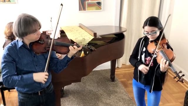 P. Sarasate - Navarra for two violins and piano смотреть онлайн