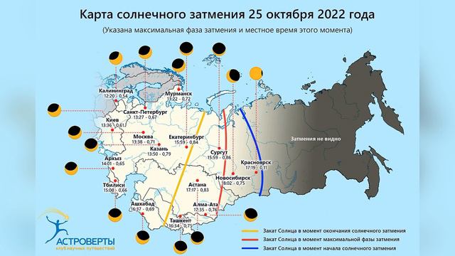 Астронеделя с 24 по 30 октября. Некрасивое затмение смотреть онлайн