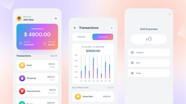 💰📱 Expense Tracker App #1 • Flutter • Firebase • Bloc