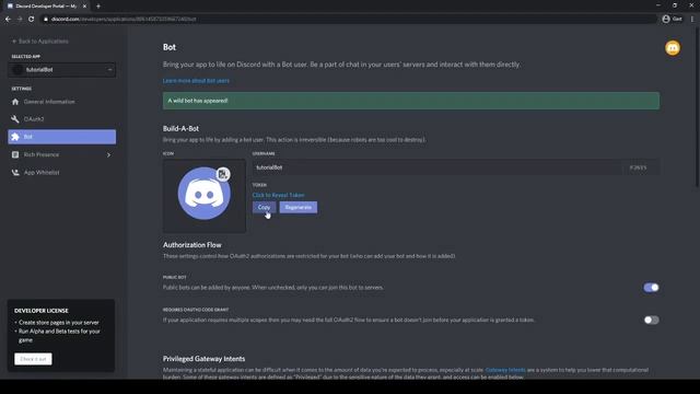 Discord Bot Websocket Tutorial 1/3 смотреть онлайн