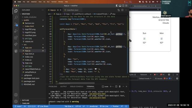 W15D1 C4: Jay Balunas (Red Hat), HW Review, & React Blog P1 смотреть онлайн