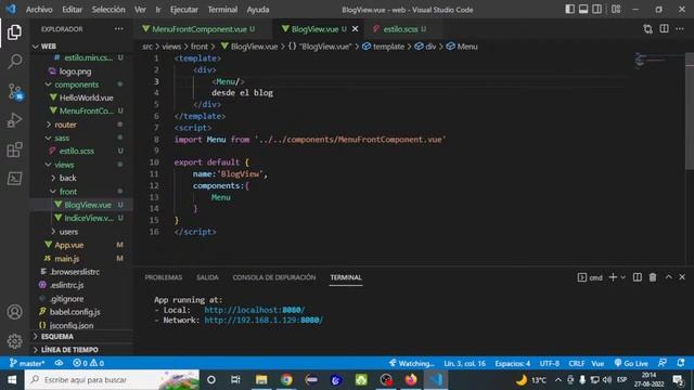Creando un crud en vue 3 смотреть онлайн