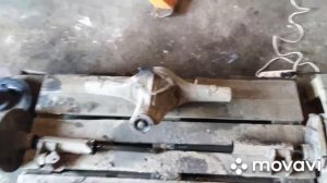 Укорачивание, Обрезка моста ВАЗ под ширину колёс 1метр. Мини погрузчик своими руками