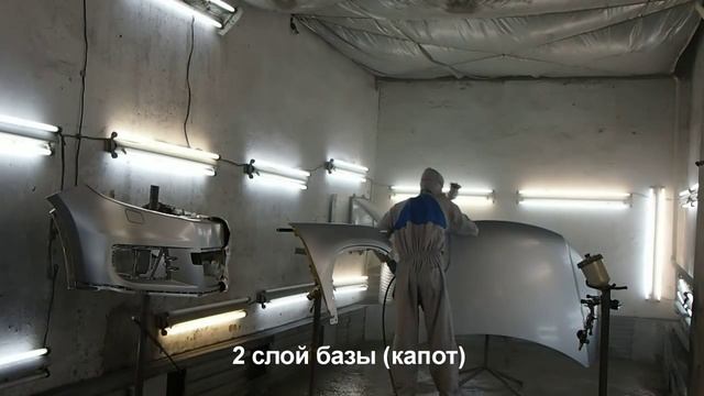 Ремонт передка с покраской) Фольксвагена Tiguan смотреть онлайн