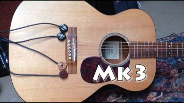 Peterman Acoustic Guitar pickup comparison Mk2 vs Mk3 смотреть онлайн