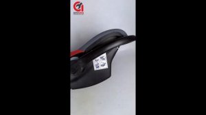 Детское авто кресло Colibri люлька с ручкой красное 0-13 кг, 0-1,5 лет ZLATEK