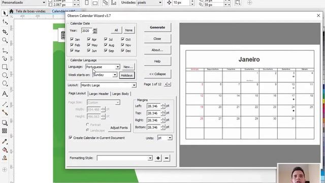 Curso de Corel Draw: Crie Calendários Automaticamente смотреть онлайн