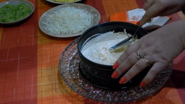 Салат нежность, cooking with love.