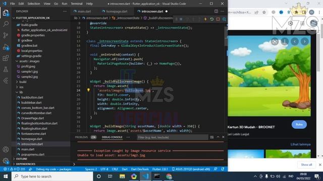 Membuat Intro Screen Pada Flutter смотреть онлайн