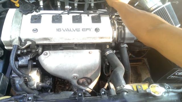 1995 Toyota Celica 1.8L 7afe Machine Gun noise. смотреть онлайн
