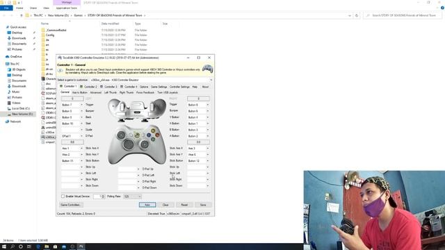 HOW TO SETTING JOYSTICK STORY OF SEASON FRIENDS OF MINERAL TOWN смотреть онлайн