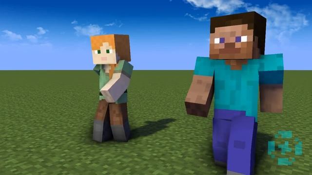 Remastered Walking Keyframes Made by Me (Minecraft Animation) смотреть онлайн