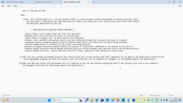 DIFFERENCE BETWEEN JDK,JVM AND JRE смотреть онлайн