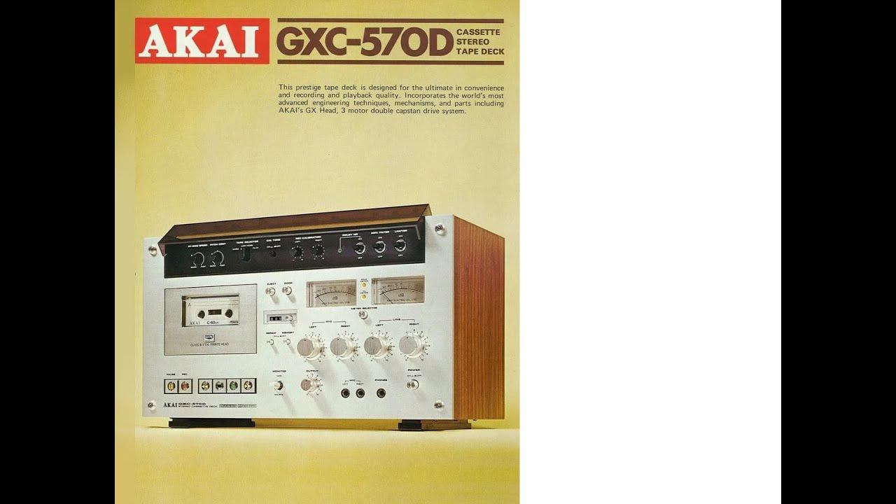 AKAI GXC-570D Студия VintageAudio
