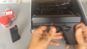 Страйкбольный спринговый пистолет GLOCK 17! Обзор!