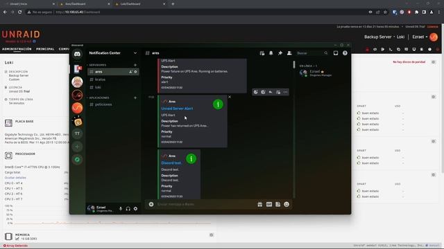 UnRAID en Directo #9 | Configuración de notificaciones en UnRAID смотреть онлайн