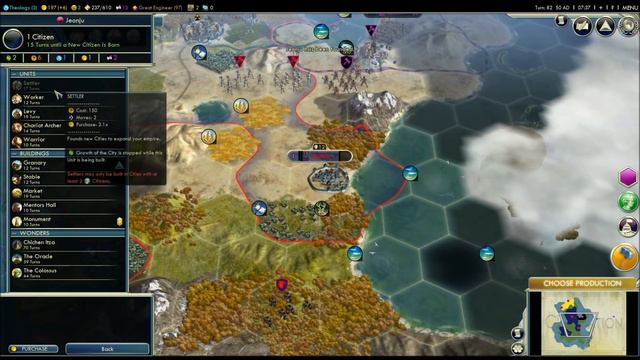 Let's Play Civilization V [HD] - Korea - #2 - Ein Wunder nach dem Anderen! смотреть онлайн