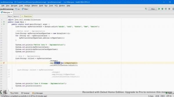 TAMIL HOW TO USE JAVA 8 STREAMS MAP DEMO | What is Java Streams API MAP Example | InterviewDOT