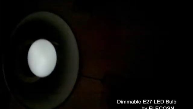 7W Dimmable E27 LED Ball Bulb by ELECOSN смотреть онлайн