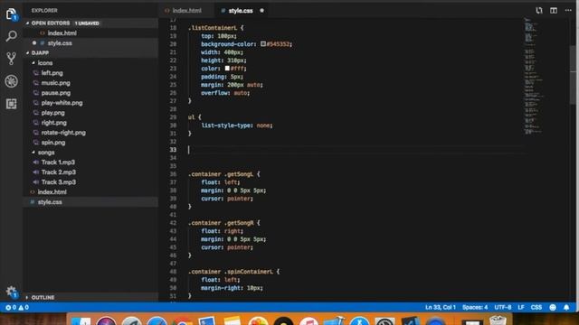 Create a dj application with html, css and javascript смотреть онлайн