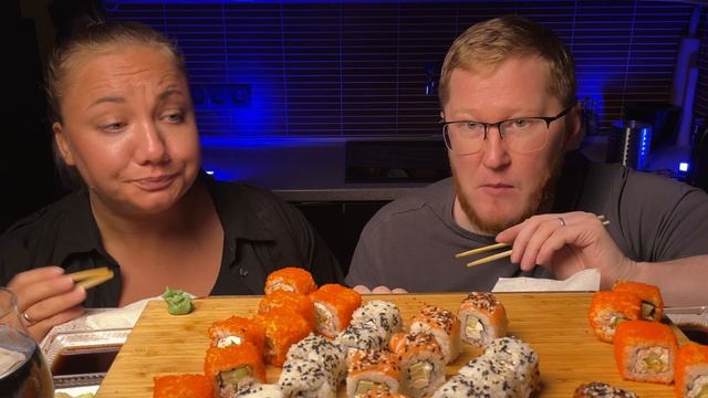МУКБАНГ|  Суши/роллы | Sushi Rolls  #mukbang  #Sushi