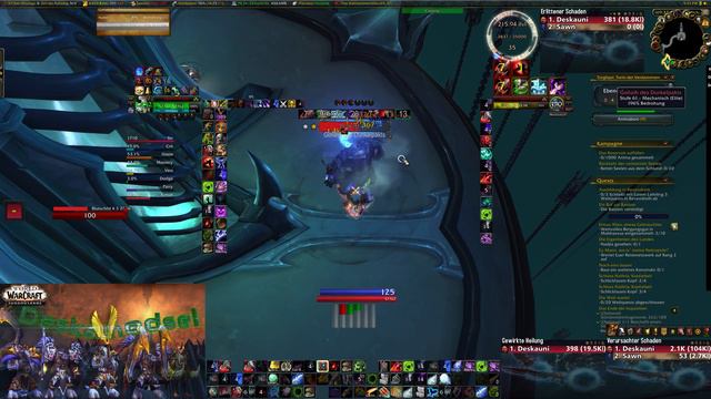 Shadowlands Blood DK 💯 Torghast Skoldus Hall 🔥"Layer 8 - Full"🎮 Tank PoV - WoW смотреть онлайн