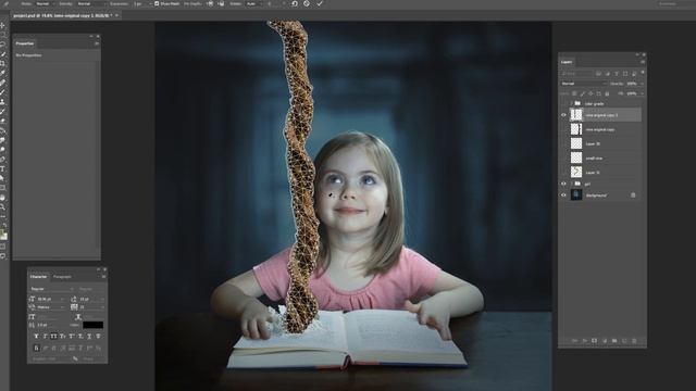 Photoshop Tutorial - Puppet Warp смотреть онлайн