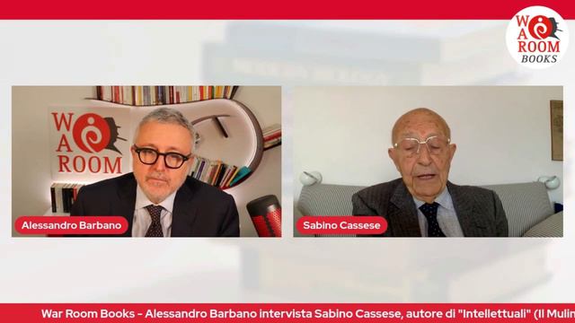 War Room Books - Alessandro Barbano intervista Sabino Cassese смотреть онлайн