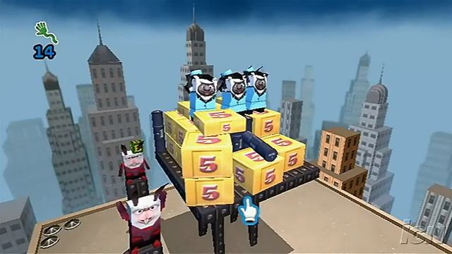 Boom Blox Bash Party Nintendo Wii Gameplay - Box Of Logs Video смотреть онлайн