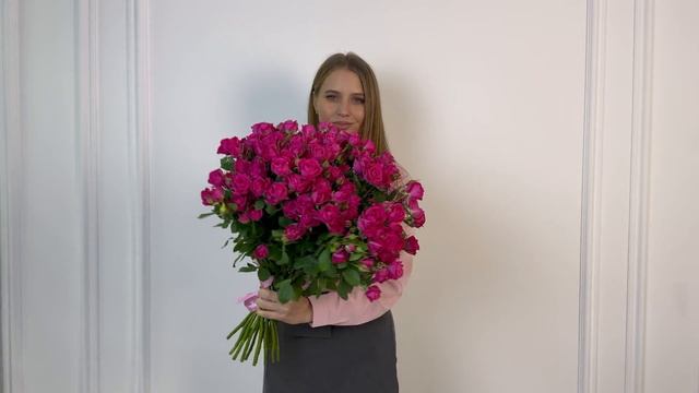 Купить 27 роз Букет №17 на FlowBeri ru смотреть онлайн