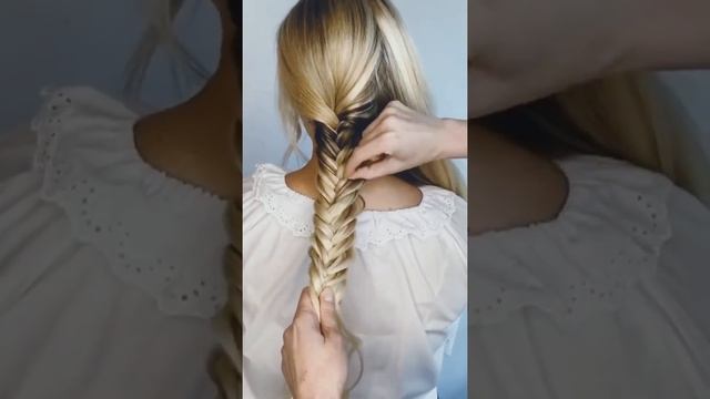 ПРИЧЕСКА НА ДЛИННЫЕ ВОЛОСЫ ЗА 5 МИНУТ КРАСИВЫЕ КОСЫ Hair inspiration for tomorrow смотреть онлайн