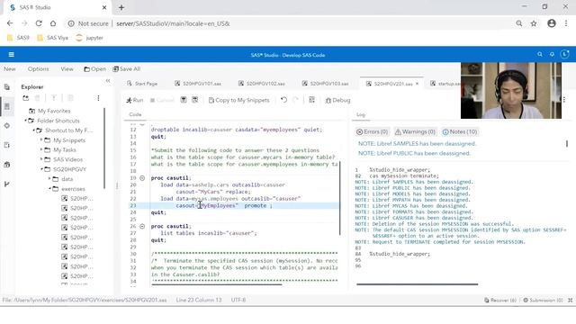 SAS Tutorial | Coding in SAS Viya смотреть онлайн