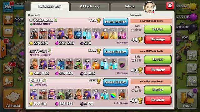Clash Of Clans Savage Skull Attacks смотреть онлайн