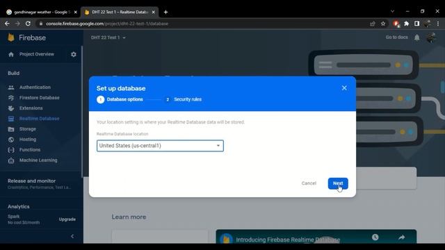 Getting started with Google firebase and esp32 to upload real time data from sensor #firebase #esp3 смотреть онлайн