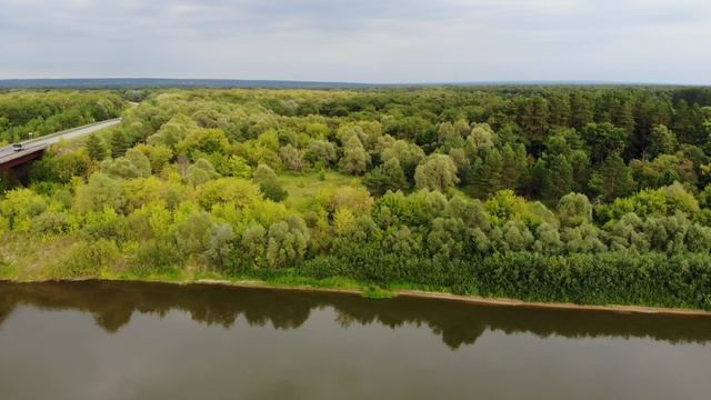 Река Сура возле села Явлеи. смотреть онлайн