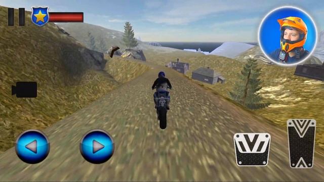 Police Moto Racing: Up Hill 3D Gameplay Android смотреть онлайн