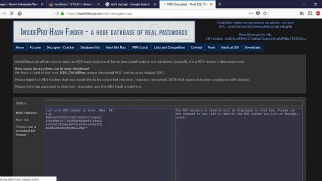 DVWA FORGET PASSWORD | How To Retrieve DVWA PASSWORD | Windows OS смотреть онлайн