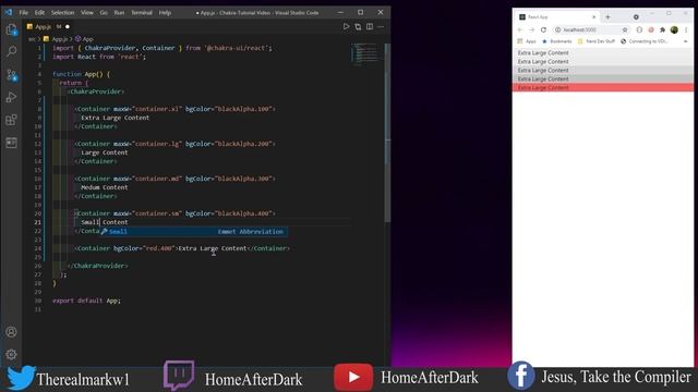 Container - Chakra UI смотреть онлайн