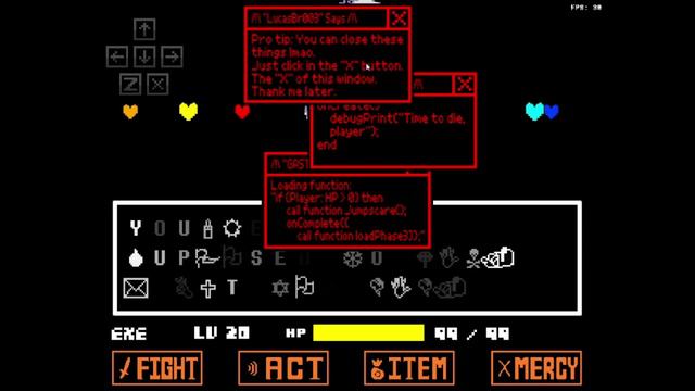 [SCRATCH] UNDERTALE - FINAL EXPERIMENT - MADE BY LucasBr003 || #undertaleau #scratch