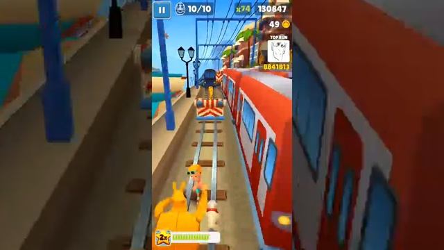 No Acrobatics Scored 300k With No Jump or Roll on Subway Surfers смотреть онлайн