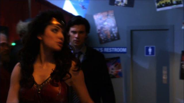 Smallville || Warrior 9x12 (Clois) || Lois Dresses as Wonder Woman [HD] смотреть онлайн