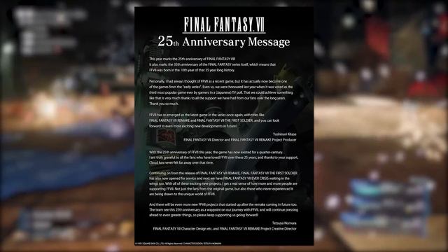 Kingdom Hearts Celebrates FF7's 25th Anniversary, Remake Part 2 News This Year & More FF7 Projects смотреть онлайн