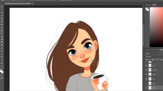 DARIART: speedpaint - Рисую MEET THE ARTIST (факты обо мне) смотреть онлайн