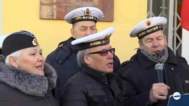 Фрагмент открытия мемориальной доски В.П. Макееву смотреть онлайн