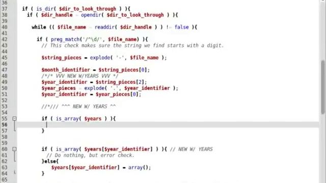 Adding Year Functionality to PHP Code! смотреть онлайн
