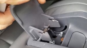 Honda Pilot Rear Seat Latch Handle Fix  disassembly
