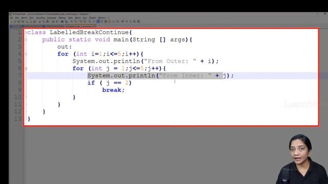 What is Lebelled Break Continue Statement in Java Programming in Hindi смотреть онлайн