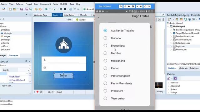 Aplicativos Mobile com Delphi e Mysql - Aula 01 - Delphi 10.3 смотреть онлайн