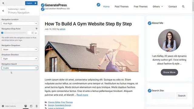 How to Enable Search in GeneratePress смотреть онлайн
